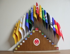 17 Li Eski Osmanlı Devletleri Bayrak Seti